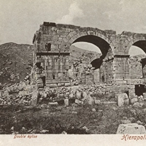 Turkey - Hierapolis - Temple ruins