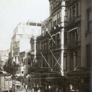 Turkey - Istanbul - Tram en route to Chichli Tunel