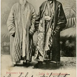 Two Turkish Professors from Istanbul, Turkey