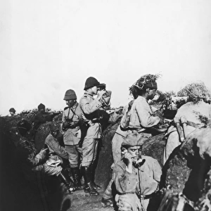 Turkish trench WWI