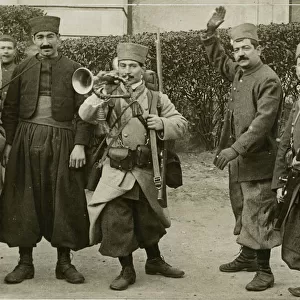 Turkish troops during WW1