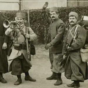 Turkish troops during WW1