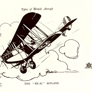 Types of British Aircraft -- The BE 2C Biplane