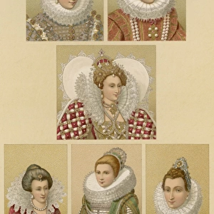 Types of Ruff Late C16Th