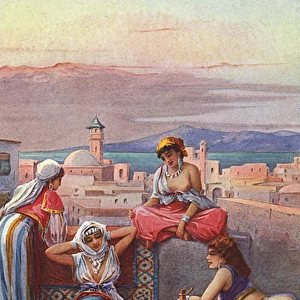 Typical Fantasy Harem Scene from the Middle East