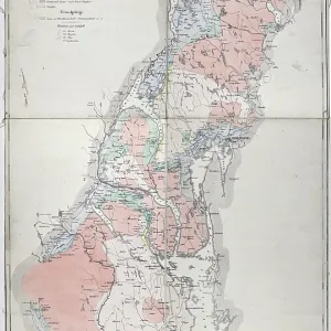 Uebergangs-Territorium von Christiania (Keilhau 1850) Uebergangs-Territorium von Christiania (Keilhau 1850)