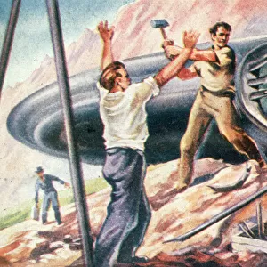UFO crashes at Aztec, New Mexico