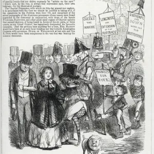 Uk / Chartism / Punch, 1848