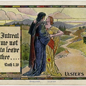 Ulsters Appeal - Unionist postcard