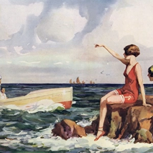 Ulysses and the Sirens by Wilmot Lunt