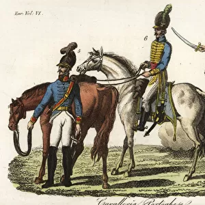 Uniforms of the Portuguese cavalry, 1800s