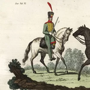 Uniforms of the Spanish Cavalry, 1800s
