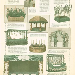 Unique ideas for Autumn Fair Booths, 1914 Date: 1914
