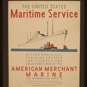 The United States Maritime Service offers practical training