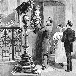 Unveiling the John Keats Bust, Hampstead Parish Church, 1894