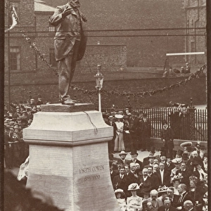 The unveiling of the Joseph Cowen Memorial - Newcastle