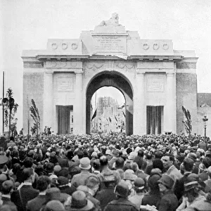 Unveiling of the Menin Gate