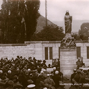 Unveiling of War Memorial by Earl Haig, Alloa, Scotland