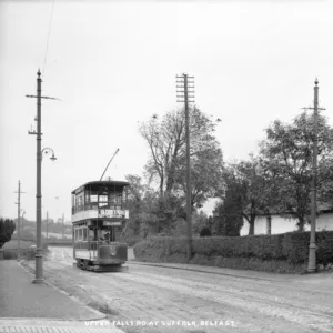 Upper Falls Rd. at Suffolk, Belfast