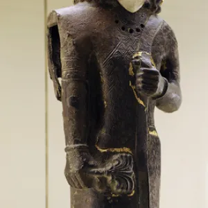 Urartu civilization. Statue. Male figure. From Tushpa or Top