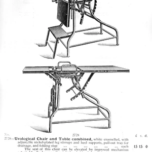Urological Chair, Table