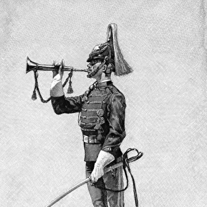 U.s cavalry bugler