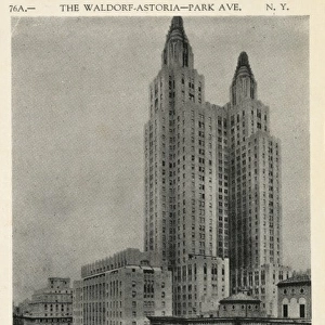 USA - Waldorf Astoria Hotel, New York