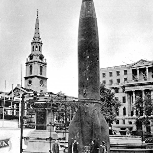 V-2 Rocket in Trafalgar Square, 1945