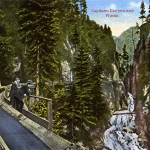Vancouver, Canada - Capilano Canyon and Flume