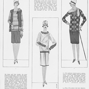 Variations on a Popular Theme - Scottish fashions, 1927