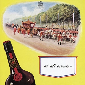 VAT 69 Whiskey Coronation advertisement
