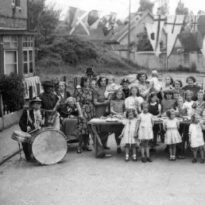 VE Day street party, Walton-on-the-Naze, Essex