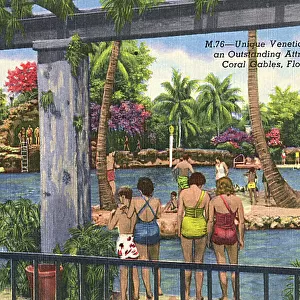 Venetian Pools, Coral Gables, Florida, USA
