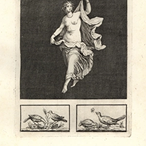 Venus gracefully dancing at a banquet of the gods