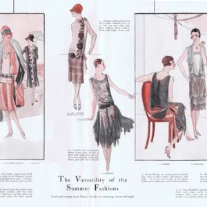 The versatility of Summer fashions, 1927