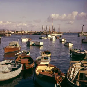 Vessels in Brixham Harbour, Devon