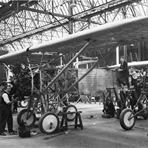 Vickers 121 Wibault Scouts under construction