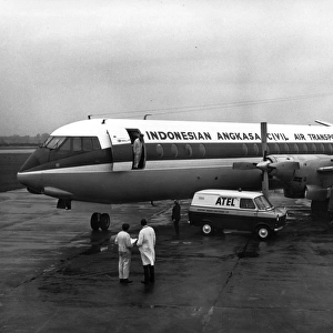 Vickers Vanguard of Indonesian Angkasa Civil Air Transport