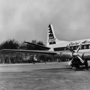 Vickers Viscount 745 N7411 of Capital Airlines