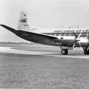 Vickers Viscount 757 CF-THA of Trans Canada Air Lines