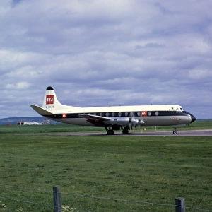 Vickers Viscount 802 G-AOJB BEA Wick 1969