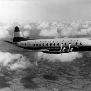 Vickers Viscount 837 OE-LAF of Austrian Airlines