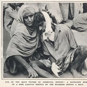 Victims of communal rioting during the Partition of India