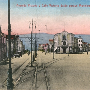 Victoria Avenue, Valparaiso, Chile, South America