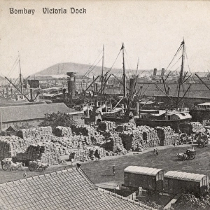 Victoria Dock, Bombay, India