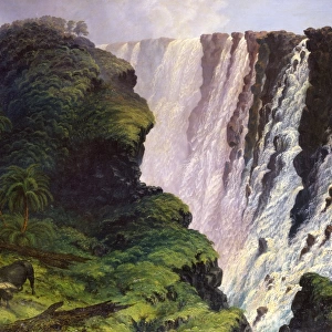 The Victoria Falls, by Thomas Baines