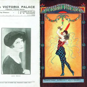 Victoria Palace Theatre playbill