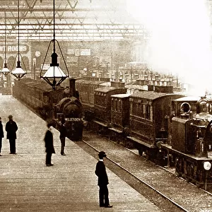 Victoria Railway Station London Victorian period
