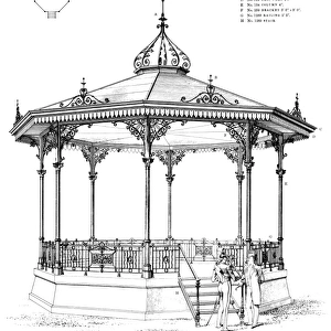 Victorian bandstand