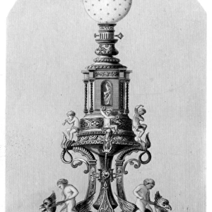 Victorian Oil Lamp / 1851